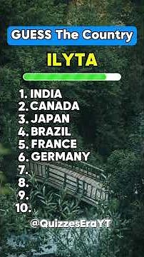 Can You Get 10/10 on This Country Quiz? 🌍🔥 #shorts