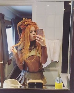 10K views · 664 reactions | ...when you've got only 20min to do your hair but your brain wants to go bananas  | Model Ophelia Overdose | Facebook