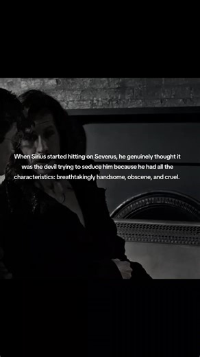 and i know he was SCARED ASF #maraudersera #severussnape #snirius #siriusblack