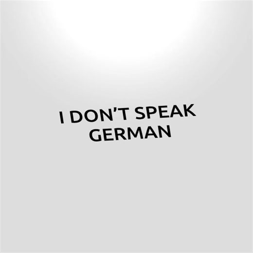 I Don’t Speak German - Delta x Alpha