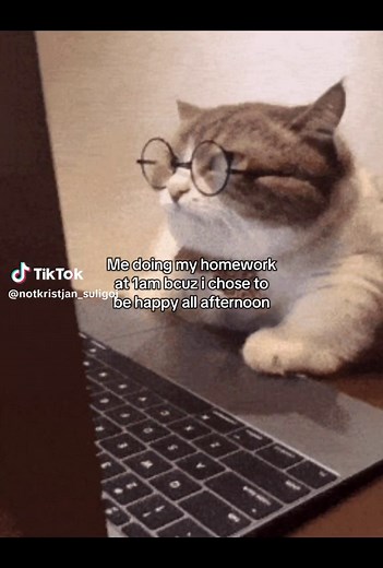 Doing homework at 1 am and waking up at 6 #school #homework #tired | Doing Homework