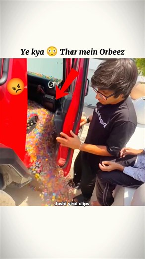 Saurav ki Thar mein Orbeez daal di 😱 phir jo hua! #shorts
