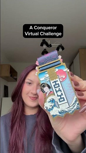 Virtually run The Conqueror Challenges! #fitnessmotivation #runningmotivation