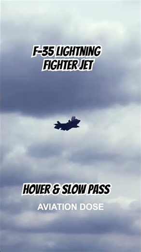 🔥 F-35 Lightning II Incredible Hover at RAF Cosford 2026! ✈️🚀