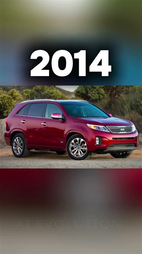 Evolution of kia sorento (2003/2026)#kia #sorento #kiasorento #2026 #kiasuv #evolution #viral #short