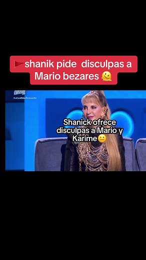 Shanik se disculpa con Mario Bezares tras su salida