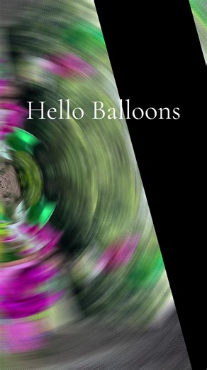 Hello Balloons Delivery Balloon Arrangement.