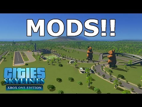 MODS ON CONSOLE! | Cities: Skylines - Xbox One