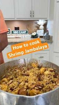 How to cook a Shrimp Jambalaya