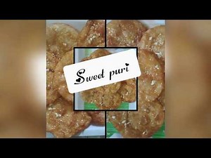 Sweet recipe sweet puri