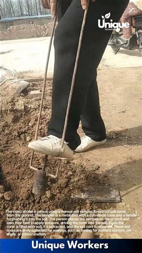 Soil Core Sampling: Using a Manual Soil Sampler for Analysis