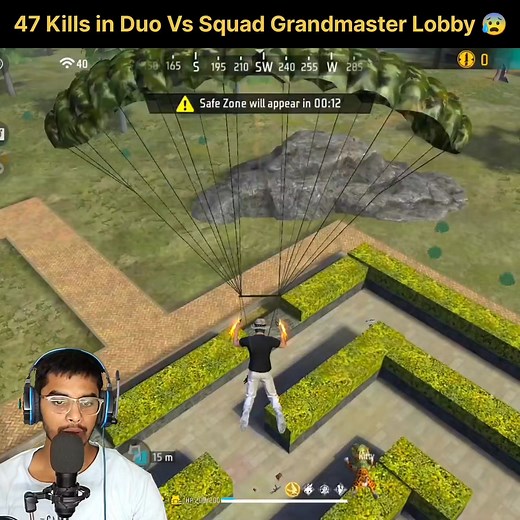460K views · 5.7K reactions | 47 Kills in Solo Vs Squad Top Hacker's Grandmaster Lobby in Free Fire With 2X AWM | Jod Satyam | Facebook
