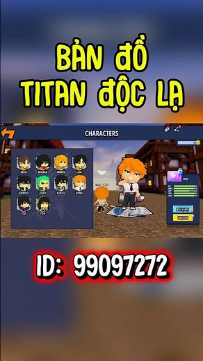 Unique Titan Map in Mini World | #attackontitan #miniworld