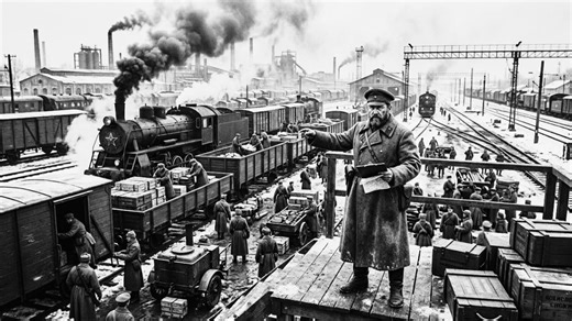 The Civil War was won where Russia’s industry, transport, and population were concentrated