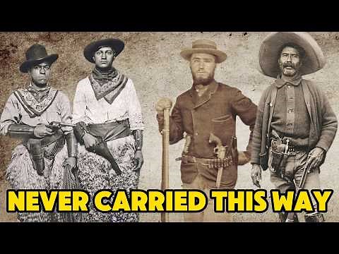 Why Quick Draw Holsters Got Real Cowboys Killed? / How Guns Are Really Carried in the Wild West