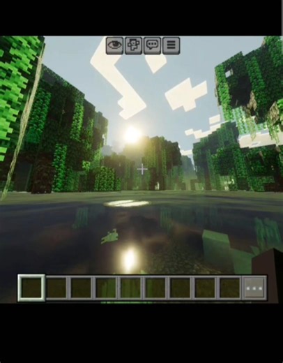 This shader will change your Minecraft 💥💥 #minecraft #edit #shaders #shorts