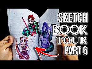 Ultimate Anime Sketchbook Tour: Unveiling My Drawing Secrets - PART 6