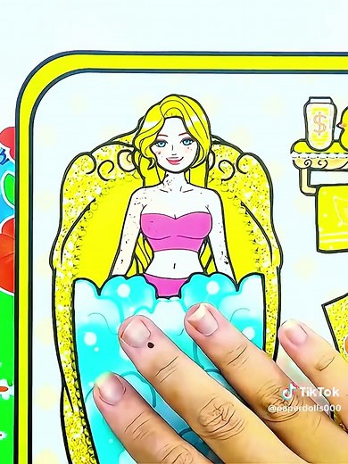 Gold & Silver Barbie Transformation: Handmade Dress Up