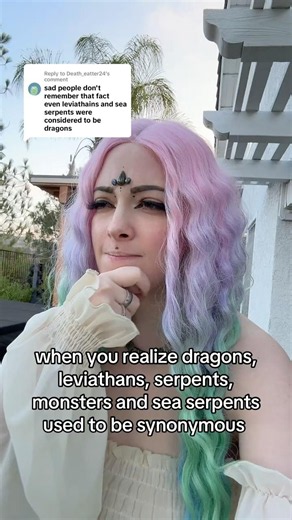 like our audacity to forget this 😭 #truedragon #dragon #leviathan #seaserpent #mythology