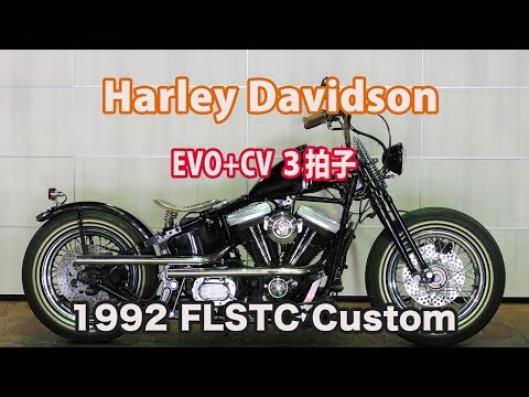ID2604 Harley Davidson 1992 FLSTC Custom