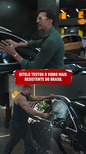 BITELO TESTOU O VIDRO MAIS RESISTENTE DO BRASIL
