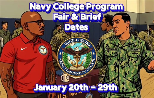 🎓⚓ USNCC is taking the show on the road — coming to a San Diego command near you! Join the United States Naval Community College and Navy College Program teams at upcoming command visits, fairs, and briefs to learn about fully funded degree pathways, Naval Studies certificates, eligibility, and how to stay on track with your education while serving. Stop by, ask questions, and start building your next move. 📍Upcoming Command Visits 21-Jan – USS Carl Vinson (CVN-70) & HSC-4 (Black Knights) 22-J
