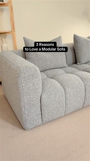 Once you go modular, you'll never go back 🧩 3 reasons to love a modular sofa #TargetFurniture #modularsofa #sofa #furniture | Target Furniture NZ