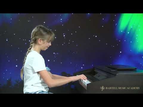 Piper | Piano Student | Awards MAR 2026 | Bartell Music Academy