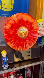 “Songs for the End of the World” Atomic blast color variant - unofficial fan made LP filled with songs from Fallout games. The beginning starts with a recording of a bomb going off ☢️ (This is the sound you hear in the video background at the end.) This was an extremely limited edition LP and is sold out I’m sorry to say. (There was also a “Uranium” color variant which glows in the dark, let me know if you’d like to see that one too) #fallout #falloutmusic #falloutsoundtrack #bethesda #fallout76