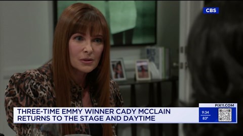 3-time Emmy winner Cady McClain returns to the stage