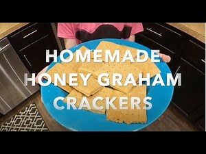 How to make an easy Honey Graham Cracker Recipe | Baking with the Baker's