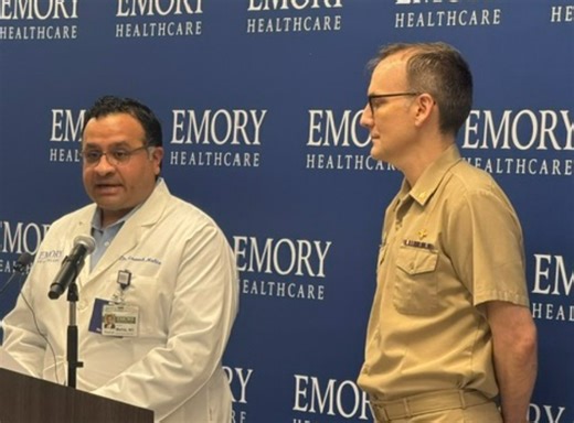 Emory University Hospital receives two passengers following hantavirus outbreak on cruise ship