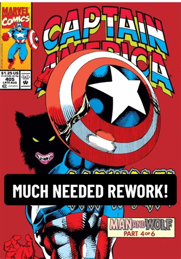 Much needed Captain america rework #marvelrivals #captainamerica | captainamerica