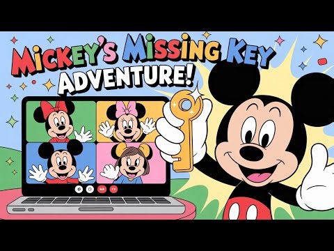 🗝️ Mickey Mouse & The Lost Key! | Fun Cartoon Adventure for Kids