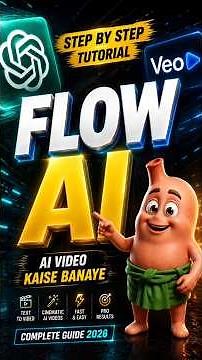 Flow AI Complete Tutorial | Step-by-Step AI Video Creation Guide (2026) #flowai