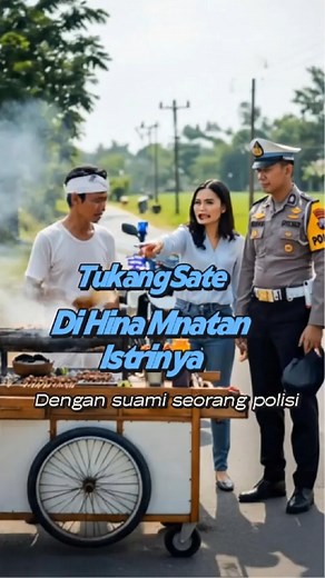 1.5M views · 10K reactions | Wanita Ini Hina Tukang Sate Di Tepi Jalan Raya | Cerita cinta | Facebook