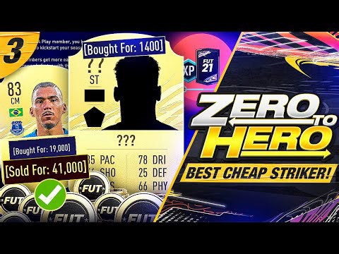 FIFA 21 zero to hero - best cheap striker!