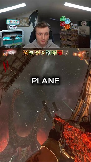 Did you know that the MOB dead plane flys over shadows of evil #callofdutyzombies #bo3 #shadowsofevil #MOB #codm