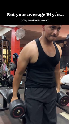 Not Your Average 16 Year Old 💪 | 20kg Press to Curl Transformation