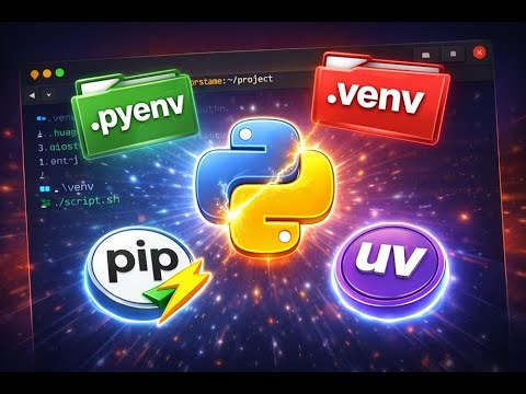 Managing Multiple Python Versions & Virtual Environments: pyenv + venv + uv in Docker (Ubuntu)