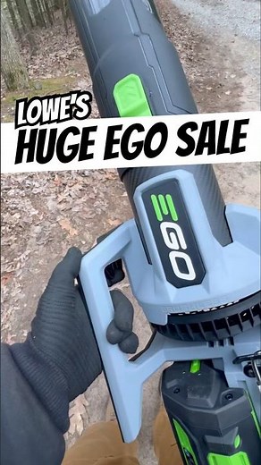 EGO Blowers Mowers and More on SALE! #yardwork