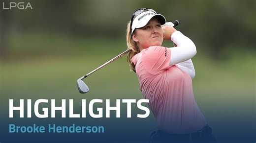 22K views · 528 reactions | Brooke Henderson was right on target during the second round of the The Chevron Championship  She will complete her round tomorrow morning when play resumes! | LPGA | Facebook