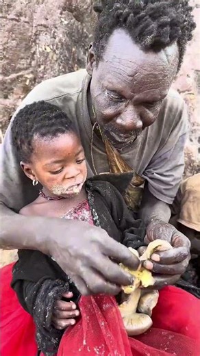 The daily life and diet of the Hazarbi tribe #africa