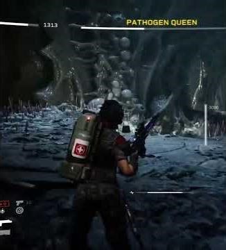 Aliens Fire Team Elite Shiv and Grim kill the Pathogen Queen #aliensfireteamelite #shiv #grim