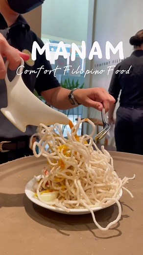 Delicious Filipino Breakfast Menu Featuring Baby Squid from Manam