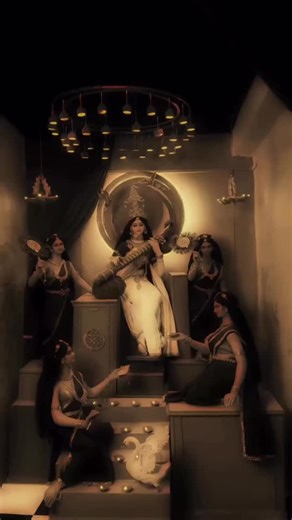 yoursbae on Instagram: "🦢🪕 #saraswati#maa . . . @bae.itsm.e"