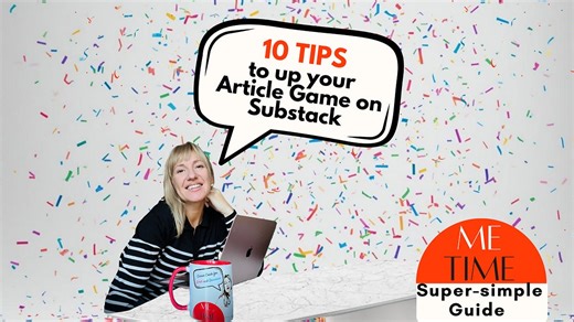 10 Best Practices for writing your first article.