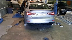 Well done to our customer and dealer in Port Elizabeth. APR Stage 2 Audi Rs3 sedan hitting 448kw and 812NM on the rollers today on the E85 tune💪 Mods on the car APR downpipe APR intercooler APR intake APR Stage 2 ECU tune #vagmotorsportsa #goapr #aprec #audirs3 #quattroworld #carswithoutlimits | VAG Motorsport