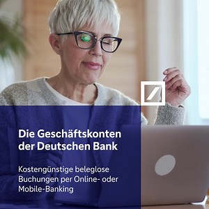 Unsere leistungsstarken Kontolösungen für Unternehmerinnen und Unternehmer: die Geschäftskonten der Deutschen Bank. | Deutsche Bank AG