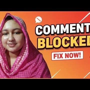 Getting Comment Blocked on Facebook? Here’s the Solution!